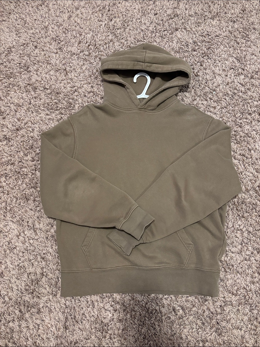 Old Navy Hooded Pullover in Olive Green